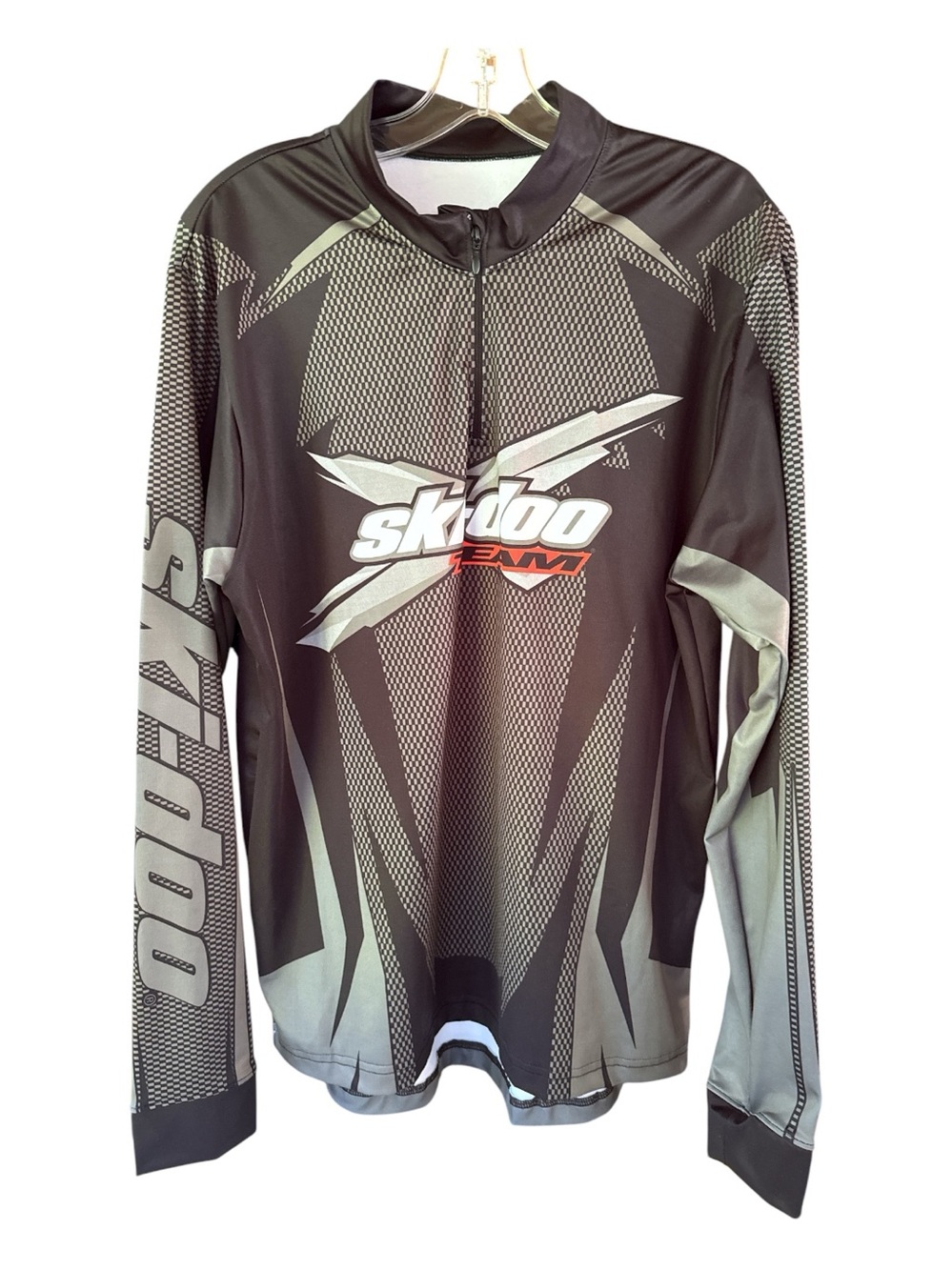 Ski-Doo Racing Technical Zip Neck Pullover NWT